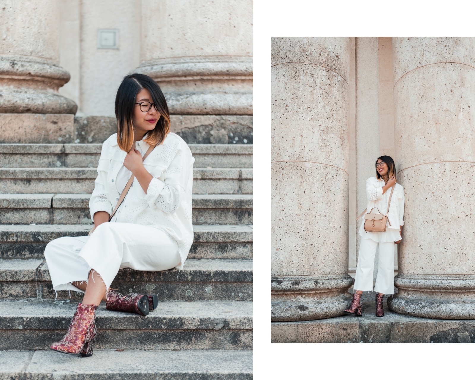 in high fashion laune | All White Look
