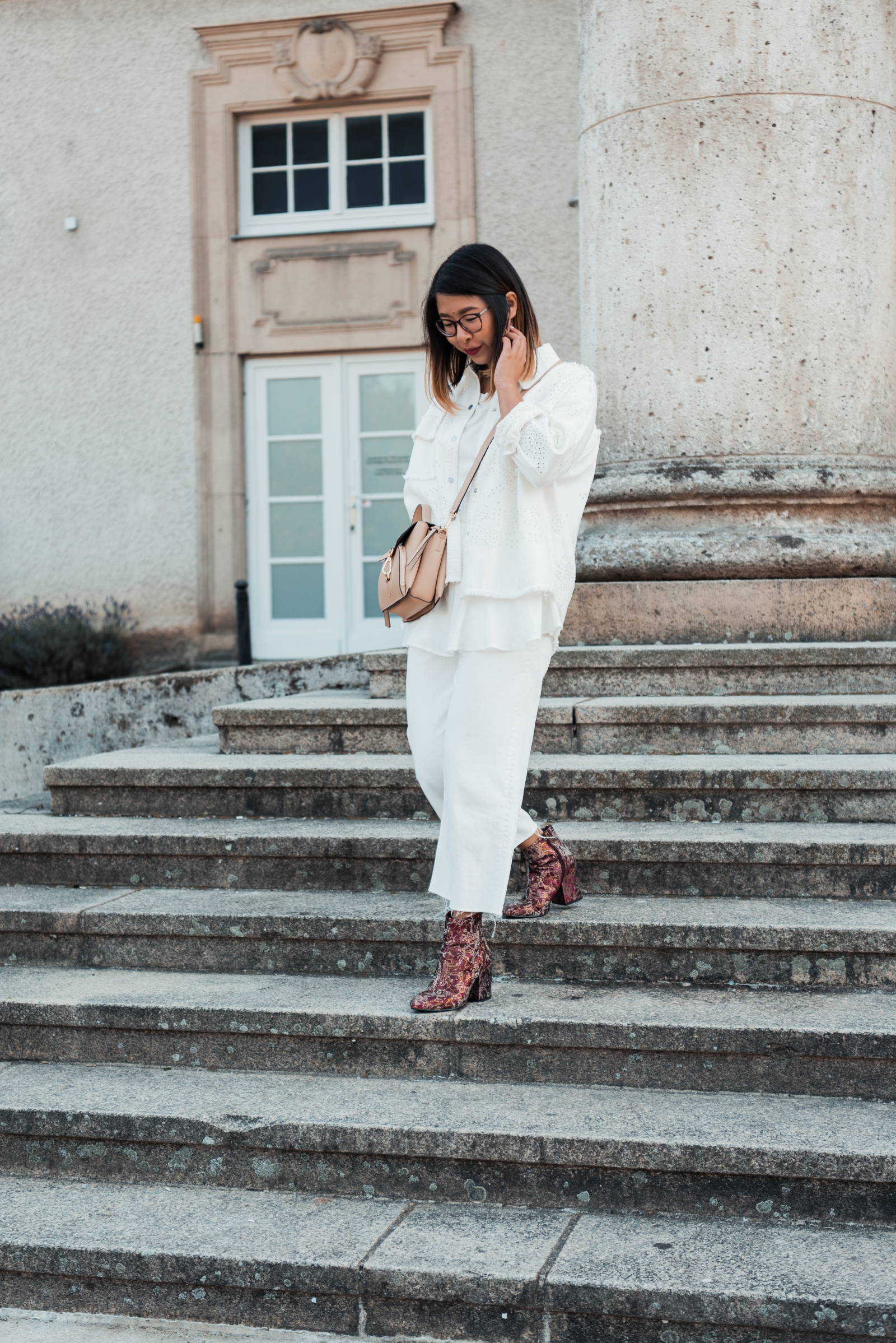 in high fashion laune | All White Look