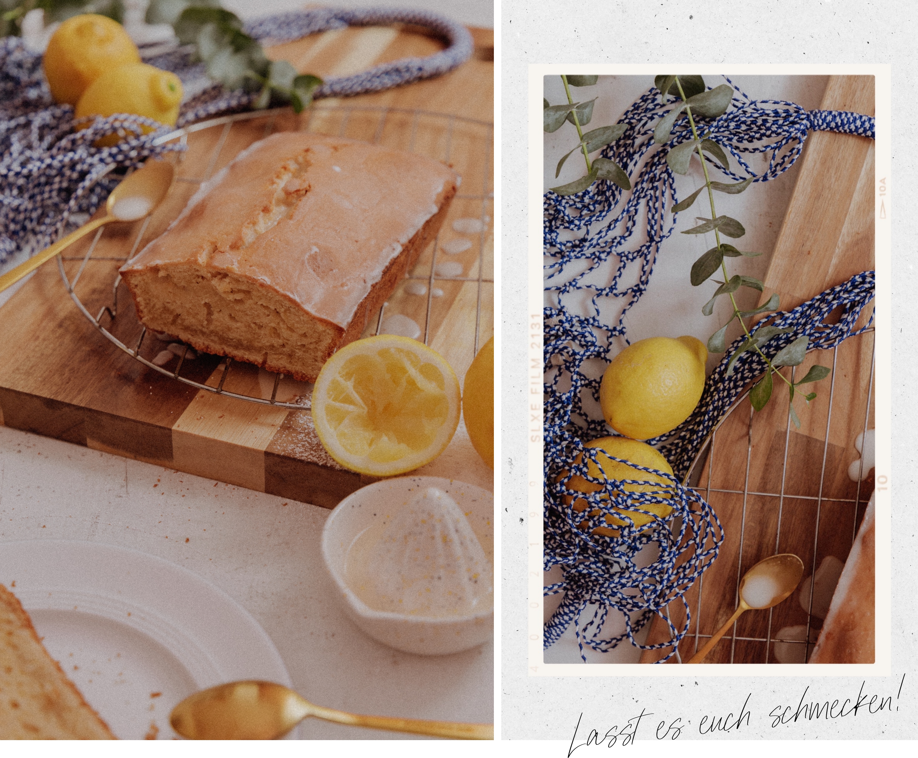 LINHÉ | Rezept Lemon Drizzle Cake